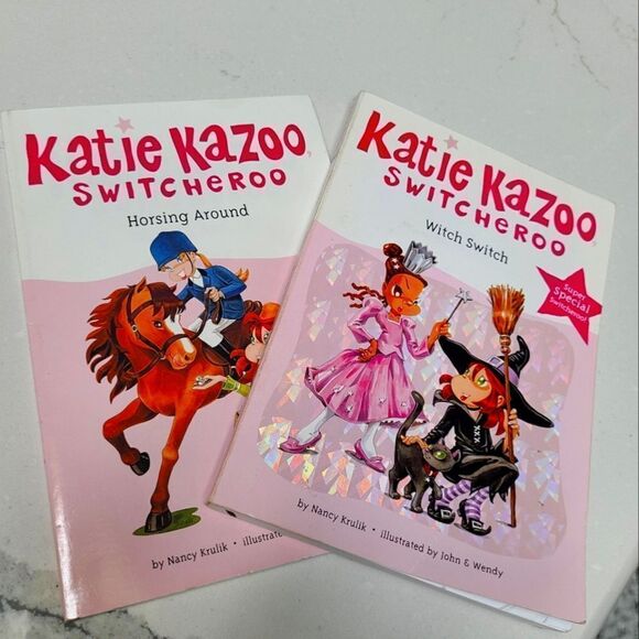 Katie Kazoo Switcheroo Books Set of Two by‎ Nancy Kuhlik - Picture 1 of 4